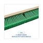 Boardwalk Floor Broom Head 3 Green Flagged Recycled Pet Plastic Bristles 24 Brush - Janitorial & Sanitation - Boardwalk®