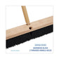 Boardwalk Floor Brush Head 3 Black Polypropylene Bristles 24 Brush - Janitorial & Sanitation - Boardwalk®