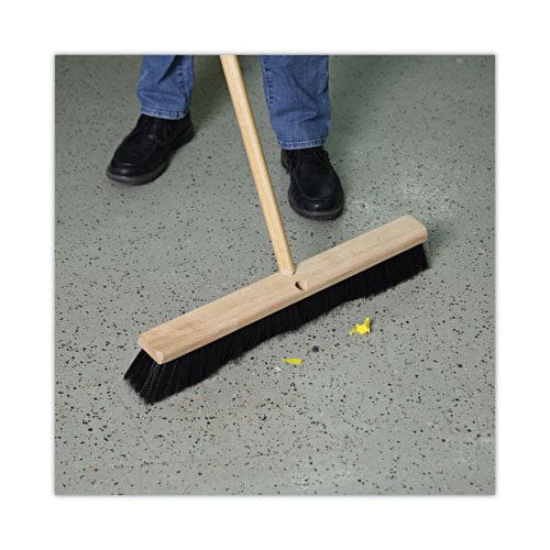 Boardwalk Floor Brush Head 3 Black Polypropylene Bristles 24 Brush - Janitorial & Sanitation - Boardwalk®