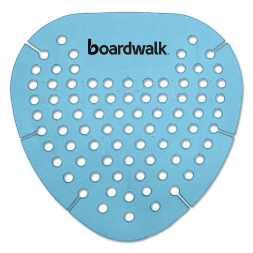 Boardwalk Gem Urinal Screens Herbal Mint Scent Green 12/box - Janitorial & Sanitation - Boardwalk®