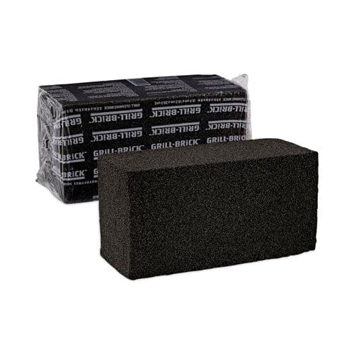 Boardwalk Grill Brick 8 X 4 Black 12/carton - Janitorial & Sanitation - Boardwalk®