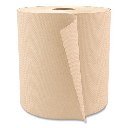 Boardwalk Hardwound Paper Towels Nonperforated 1-ply 8 X 800 Ft Natural 6 Rolls/carton - Janitorial & Sanitation - Boardwalk®
