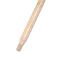 Boardwalk Heavy-duty Threaded End Lacquered Hardwood Broom Handle 1.13 Dia X 60 Natural - Janitorial & Sanitation - Boardwalk®