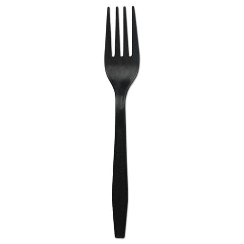 Boardwalk Heavyweight Polypropylene Cutlery Teaspoon White 1000/carton - Food Service - Boardwalk®