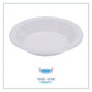 Boardwalk Hi-impact Plastic Dinnerware Bowl 10 To 12 Oz White 1,000/carton - Food Service - Boardwalk®