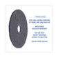 Boardwalk High Performance Stripping Floor Pads 17 Diameter Black 5/carton - Janitorial & Sanitation - Boardwalk®