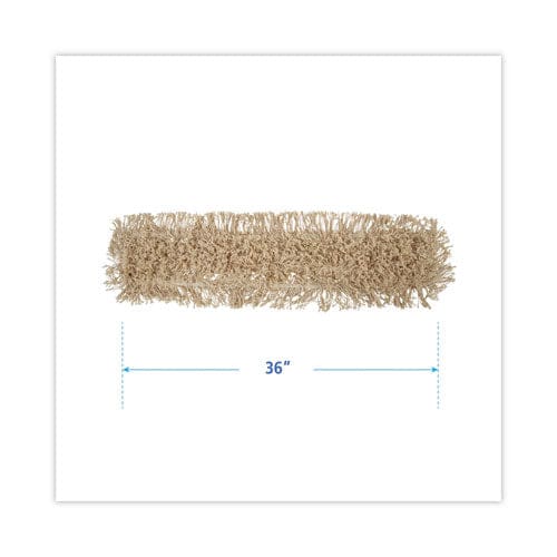 Boardwalk Industrial Dust Mop Head Washable Hygrade Cotton 36w X 5d White - Janitorial & Sanitation - Boardwalk®