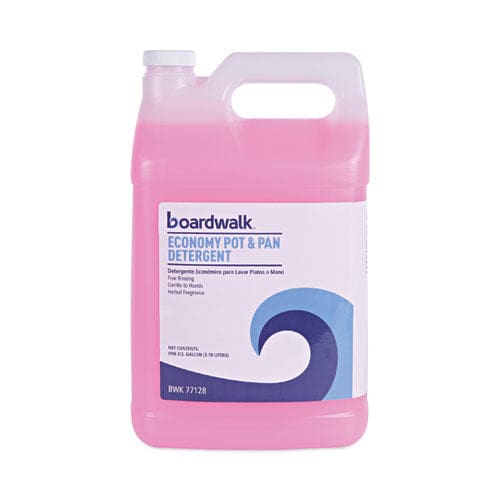 Boardwalk Industrial Strength Pot And Pan Detergent 1 Gal Bottle - Janitorial & Sanitation - Boardwalk®