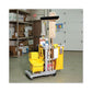 Boardwalk Janitor’s Cart Plastic 4 Shelves 1 Bin 22 X 44 X 38 Gray - Janitorial & Sanitation - Boardwalk®