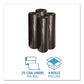 Boardwalk Low-density Waste Can Liners 56 Gal 0.6 Mil 43 X 47 Black 25 Bags/roll 4 Rolls/carton - Janitorial & Sanitation - Boardwalk®