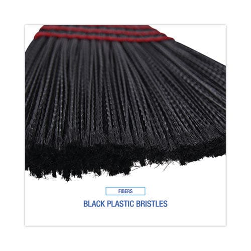 Boardwalk Maid Broom Plastic Bristles 54 Overall Length Dozen - Janitorial & Sanitation - Boardwalk®