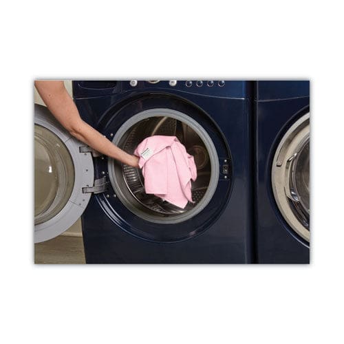 Boardwalk Microfiber Cleaning Cloths 16 X 16 Pink 24/pack - Janitorial & Sanitation - Boardwalk®