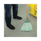 Boardwalk Microfiber Looped-end Wet Mop Head Medium Green - Janitorial & Sanitation - Boardwalk®