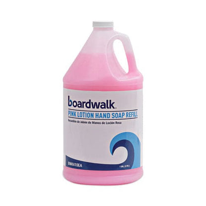 Boardwalk Mild Cleansing Pink Lotion Soap Cherry Scent Liquid 1 Gal Bottle - Janitorial & Sanitation - Boardwalk®