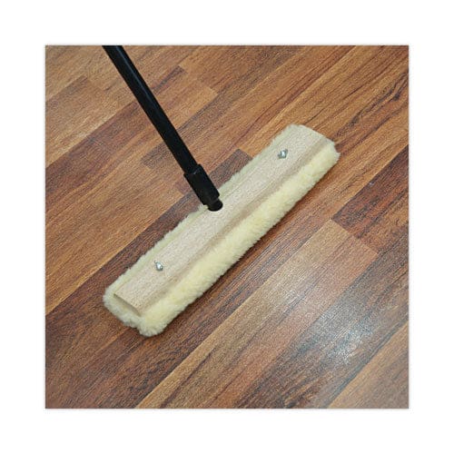 Boardwalk Mop Head Applicator Refill Pad Lambswool 16-inch White - Janitorial & Sanitation - Boardwalk®