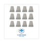 Boardwalk Mop Head Premium Standard Head Cotton/rayon Fiber Medium White - Janitorial & Sanitation - Boardwalk®