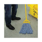 Boardwalk Mop Head Standard Head Cotton/synthetic Fiber Cut-end #20 Blue 12/carton - Janitorial & Sanitation - Boardwalk®