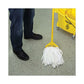 Boardwalk Nonwoven Cut End Edge Mop Rayon/polyester #20 White 12/carton - Janitorial & Sanitation - Boardwalk®