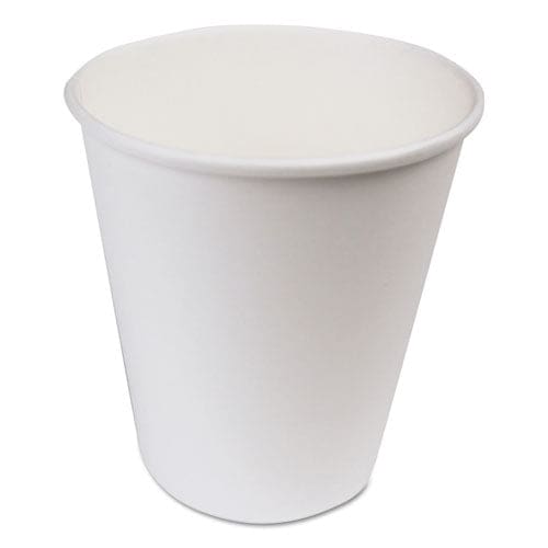 Boardwalk Paper Hot Cups 4 Oz White 20 Cups/sleeve 50 Sleeves/carton - Food Service - Boardwalk®