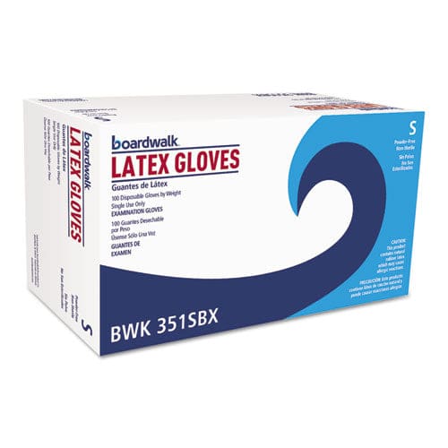Boardwalk Powder-free Latex Exam Gloves Small Natural 4 4/5 Mil 1,000/carton - Janitorial & Sanitation - Boardwalk®