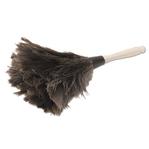 Boardwalk Professional Ostrich Feather Duster 16 Handle - Janitorial & Sanitation - Boardwalk®