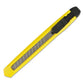 Boardwalk Snap Blade Knife Retractable Snap-off 0.39 Blade 5 Plastic Handle Yellow - Office - Boardwalk®