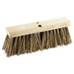 Boardwalk Street Broom Head 6.25 Brown Polypropylene Bristles 16 Brush - Janitorial & Sanitation - Boardwalk®