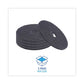 Boardwalk Stripping Floor Pads 17 Diameter Black 5/carton - Janitorial & Sanitation - Boardwalk®