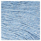 Boardwalk Super Loop Wet Mop Head Cotton/synthetic Fiber 5 Headband Large Size Blue - Janitorial & Sanitation - Boardwalk®