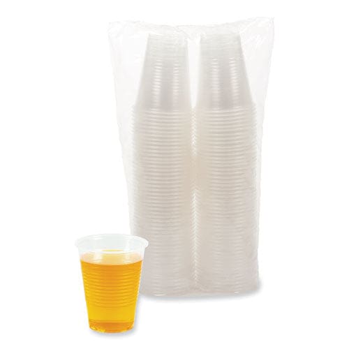 Boardwalk Translucent Plastic Cold Cups 10 Oz Polypropylene 100/pack - Food Service - Boardwalk®