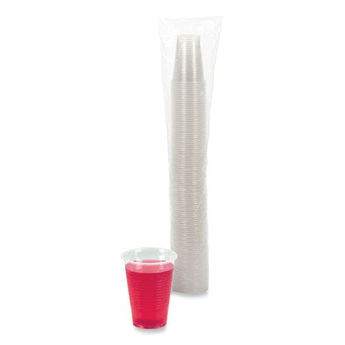 Boardwalk Translucent Plastic Cold Cups 9 Oz Polypropylene 100/pack - Food Service - Boardwalk®