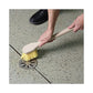 Boardwalk Utility Brush Cream Polypropylene Bristles 5.5 Brush 14.5 Tan Plastic Handle - Janitorial & Sanitation - Boardwalk®