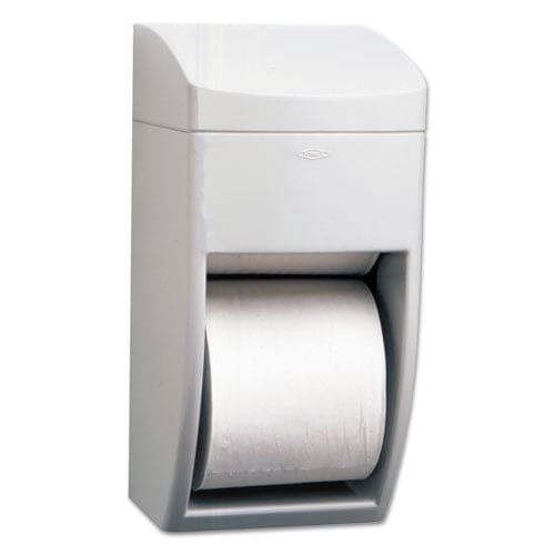 Bobrick Matrix Series Two-roll Tissue Dispenser 6.25 X 6.88 X 13.5 Gray - Janitorial & Sanitation - Bobrick
