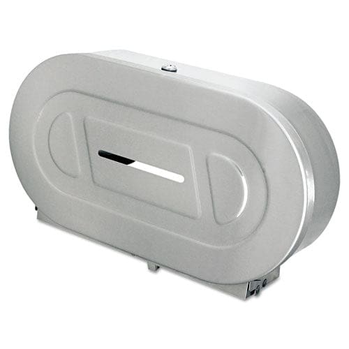 Bobrick Toilet Tissue 2 Roll Dispenser Jumbo 20.81 X 5.31 X 11.38 Satin-finish Stainless Steel - Janitorial & Sanitation - Bobrick