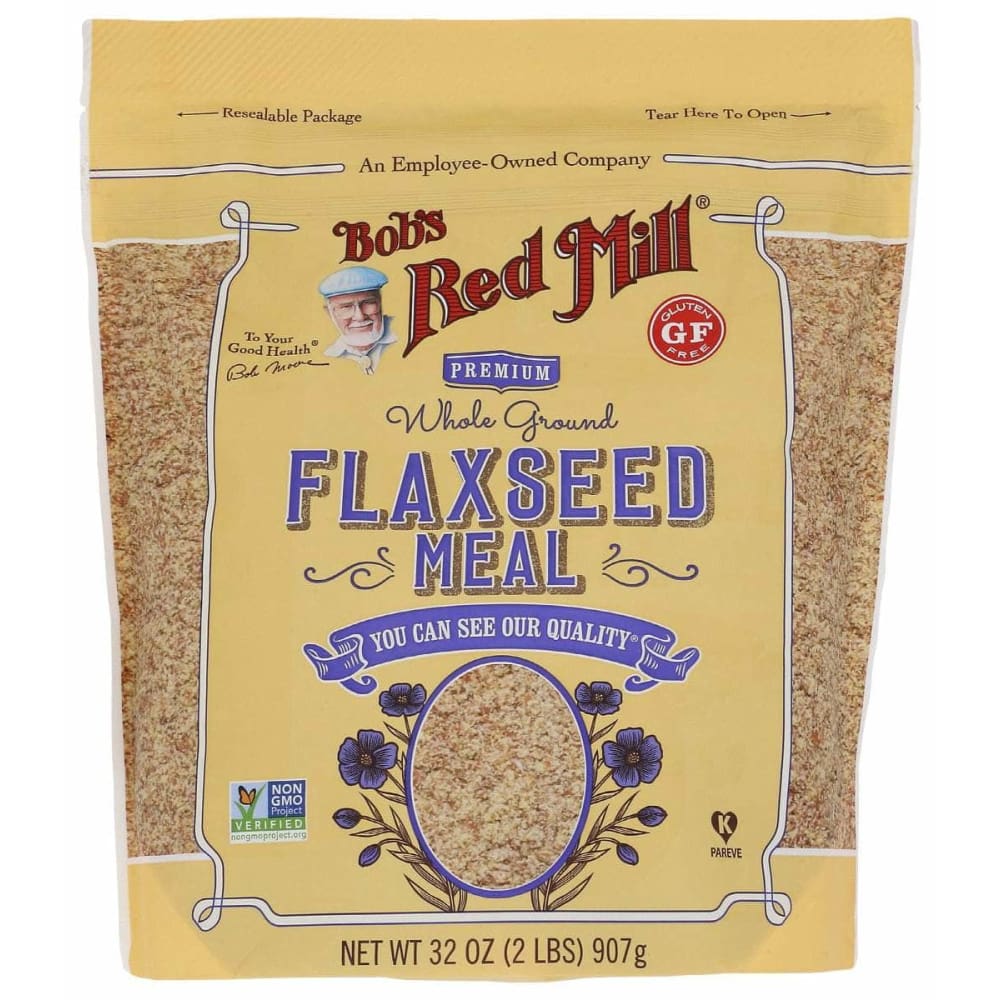 BOBS RED MILL Grocery > Meal Ingredients > Grains BOBS RED MILL: Flaxseed Meal, 32 oz