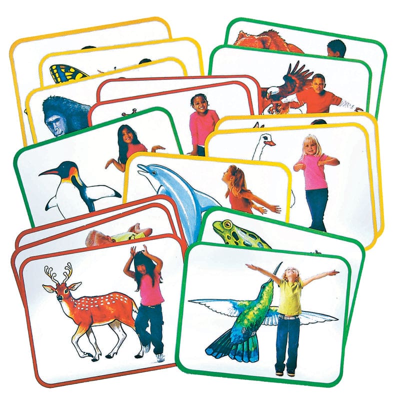 Body Poetry Animal Action Cards - Hands-On Activities - Roylco Inc.