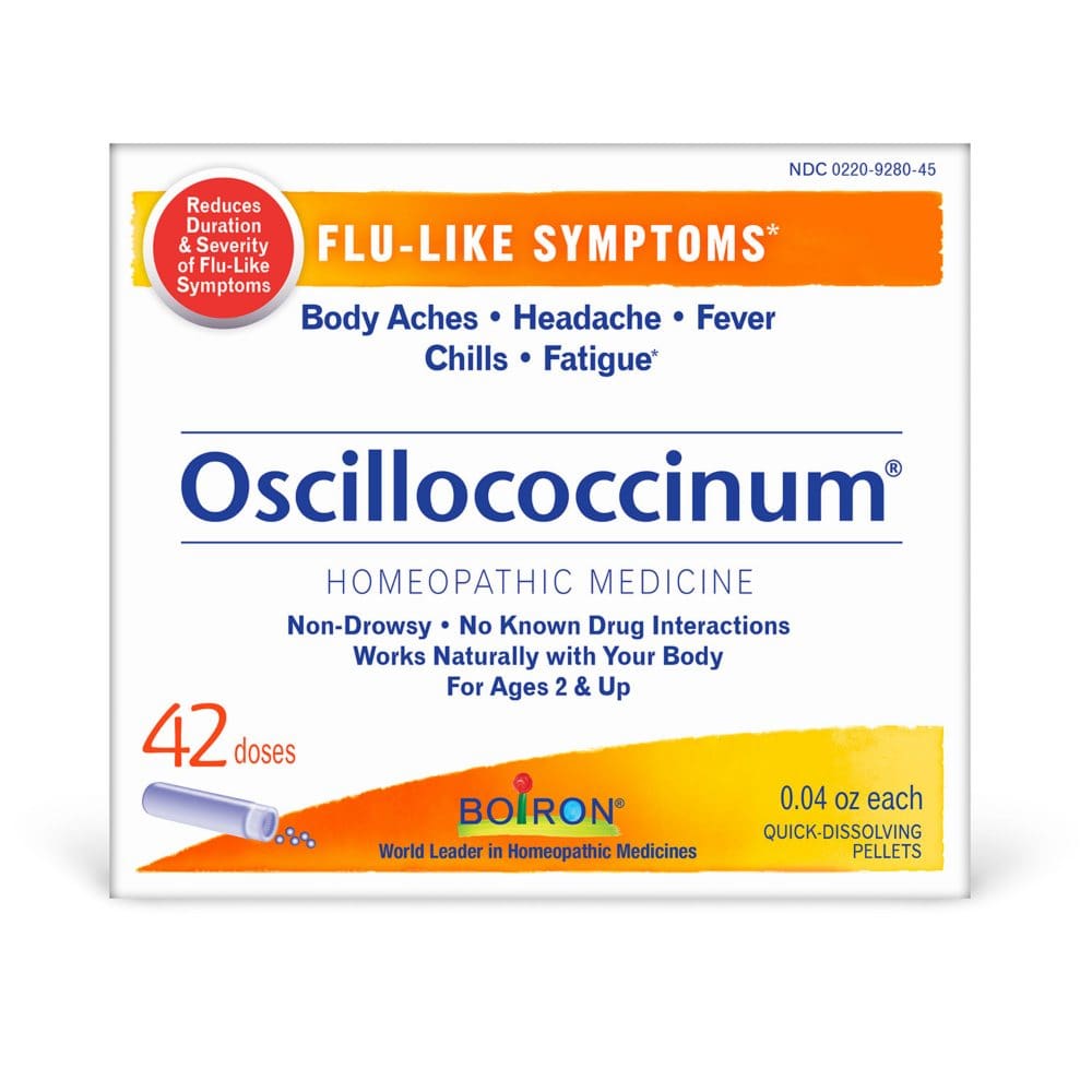 Boiron Oscillococcinum for Flu-Like Symptoms (42 ct.) - Cough Cold & Flu - Boiron Oscillococcinum