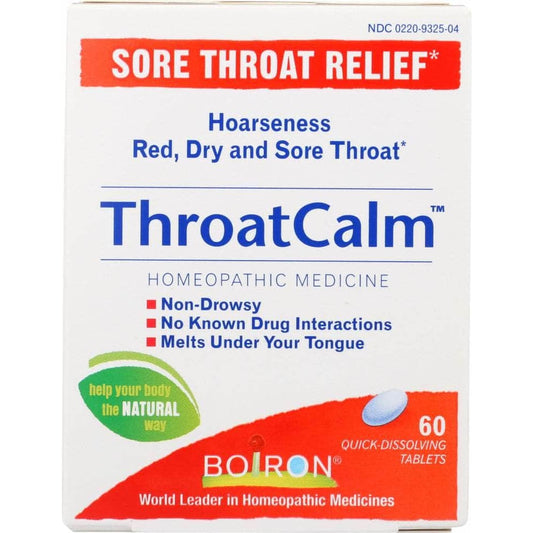 BOIRON Boiron Throat Calm, 60 Tb