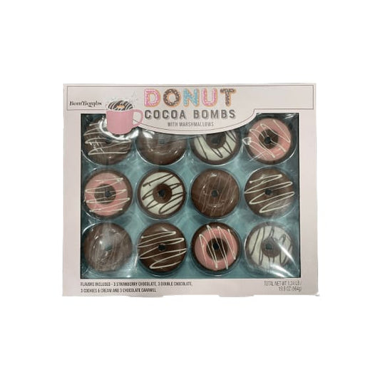 Bom Bombs Bom Bombs Donut Cocoa Bombs, Variety, 12 Pack (19.9 oz.)