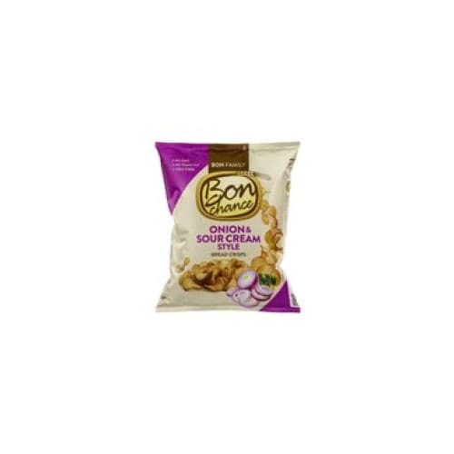 BON CHANCE Sour Cream Flavour Bread Chips with Onions 8.47 oz. (240 g.) - Bon Chance