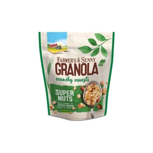 BONA VITA Granola with Nuts 17.64 oz. (500 g.) - Bona Vita