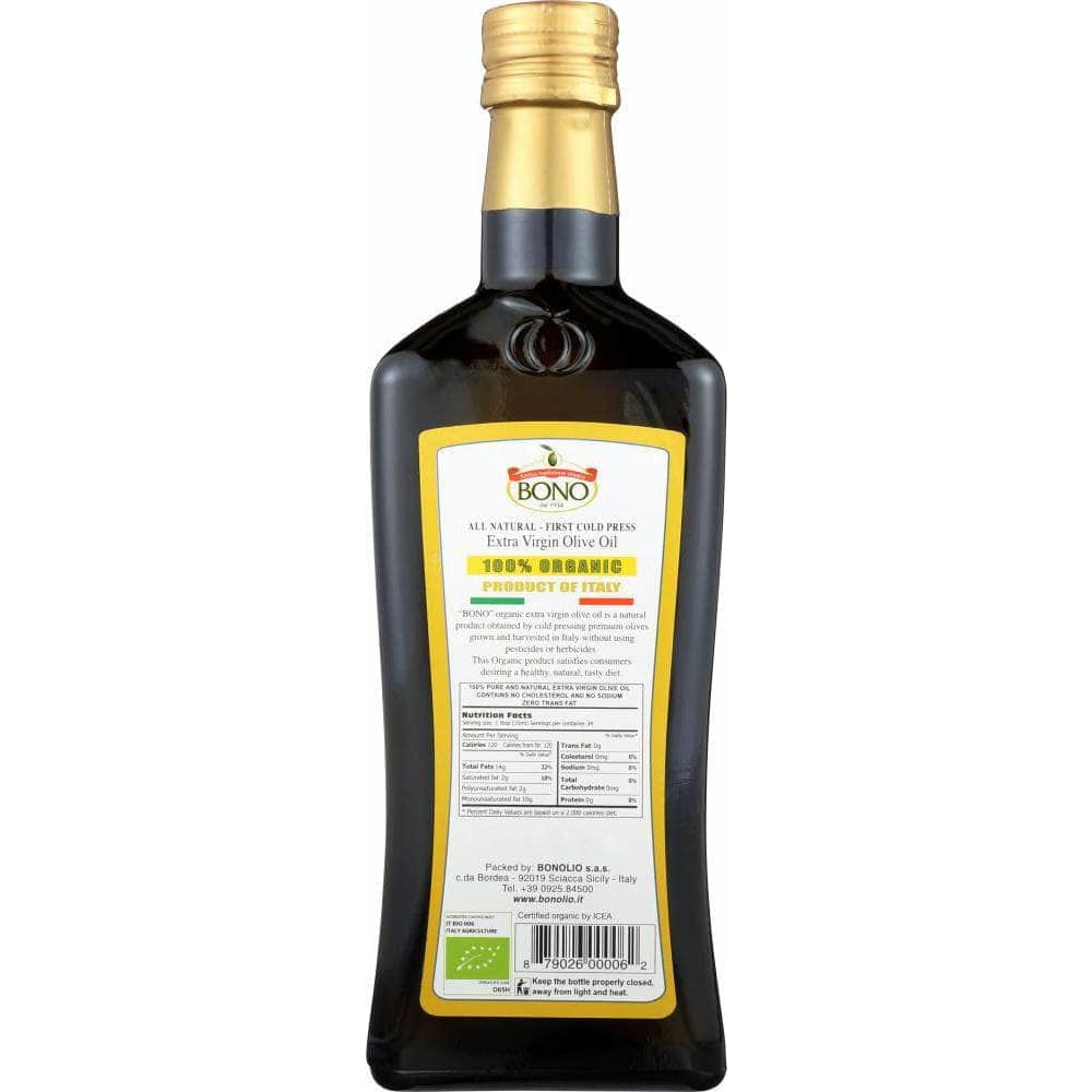 Bono Bono Italian Extra Virgin Olive Oil, 16.9 oz
