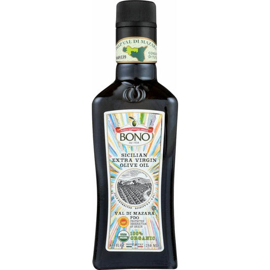 Bono Bono Organic Sicilian Extra Virgin Olive Oil, 8.45 oz