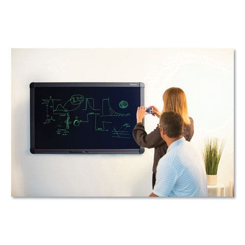Boogie Board Blackboard 55 32.65 X 51.75 Black Surface Black Aluminum Frame - School Supplies - Boogie Board™