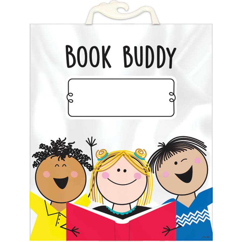 Book Buddy Bag Stick Kid Friends (Pack of 2) - Storage - Creative Teaching Press