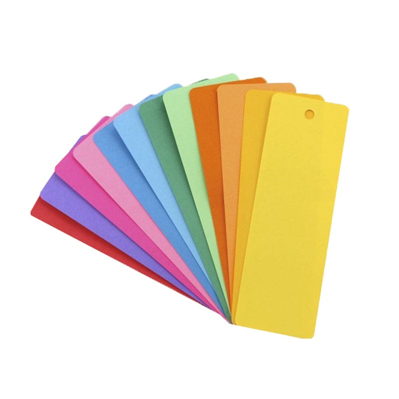 Bookmarks 2 X 6 Asstd Colors 500 - Bookmarks - Hygloss Products Inc.