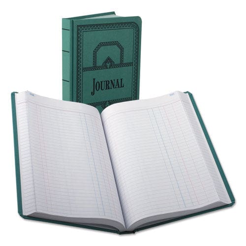 Boorum & Pease Account Journal Journal-style Rule Blue Cover 11.75 X 7.25 Sheets 500 Sheets/book - Office - Boorum & Pease®