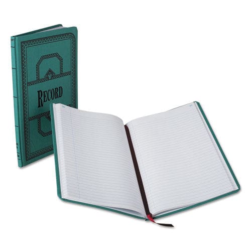 Boorum & Pease Account Record Book Record-style Rule Blue Cover 11.75 X 7.25 Sheets 300 Sheets/book - Office - Boorum & Pease®