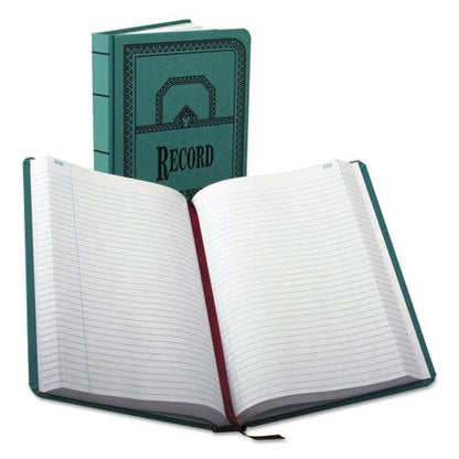 Boorum & Pease Account Record Book Record-style Rule Blue Cover 11.75 X 7.25 Sheets 500 Sheets/book - Office - Boorum & Pease®