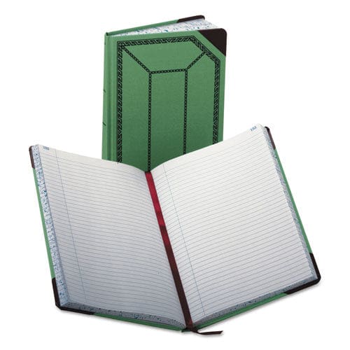 Boorum & Pease Account Record Book Record-style Rule Green/black/red Cover 12.13 X 7.44 Sheets 300 Sheets/book - Office - Boorum & Pease®